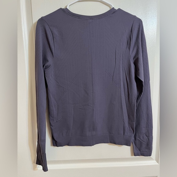 Athleta Long Sleeve Top - Dark Purple - Picture 2 of 4